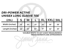Load image into Gallery viewer, Sorority Apparel - Dri-Power Active Unisex Long Sleeve Tee
