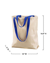 Load image into Gallery viewer, Sorority Apparel - Marianne Canvas Sorority Tote Bag
