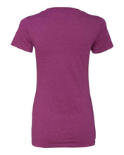 Load image into Gallery viewer, Sorority Apparel - Next Level Ladies Fit Textured Deep V-Neck Tee
