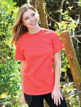Load image into Gallery viewer, Sorority Apparel - Red Crewneck With Color Luscious Autumn Rush On Metallic Gold Twill
